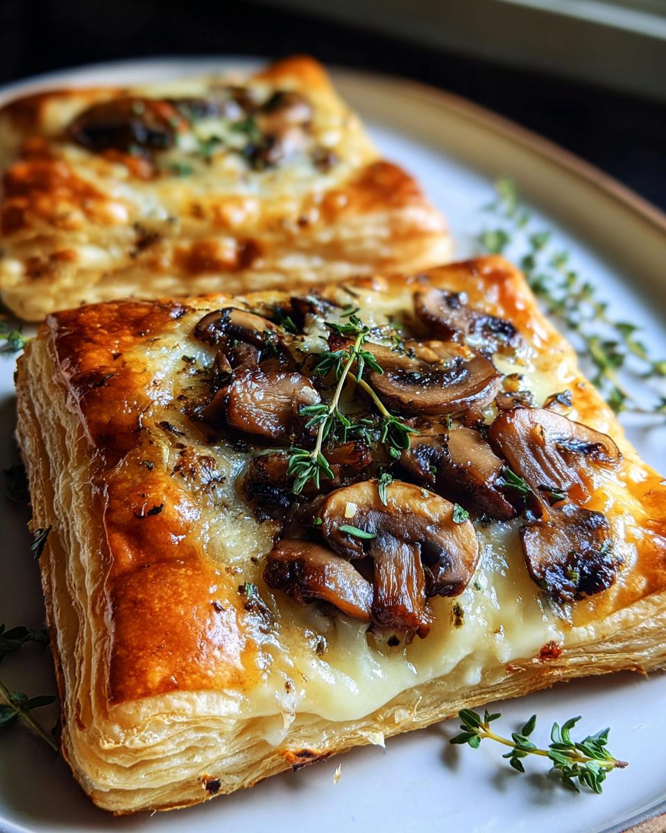 5-Star Mushroom Cheese Puff Pastry That Melts Hearts 5 Mushroom Cheese Puff Pastry - detail 1