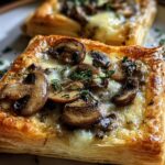 Mushroom Cheese Puff Pastry