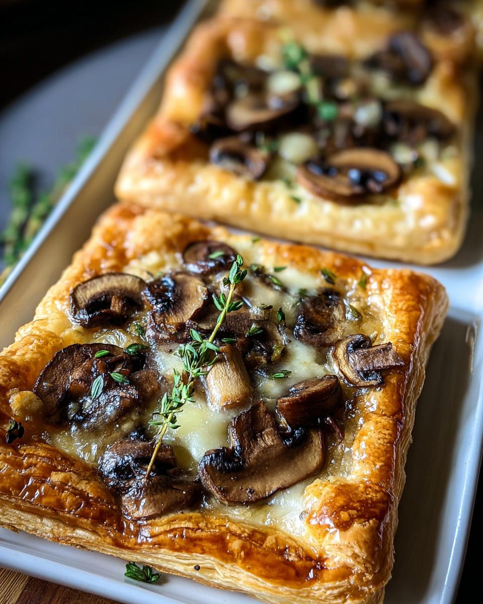 5-Star Mushroom Cheese Puff Pastry That Melts Hearts 6 Mushroom Cheese Puff Pastry - detail 2