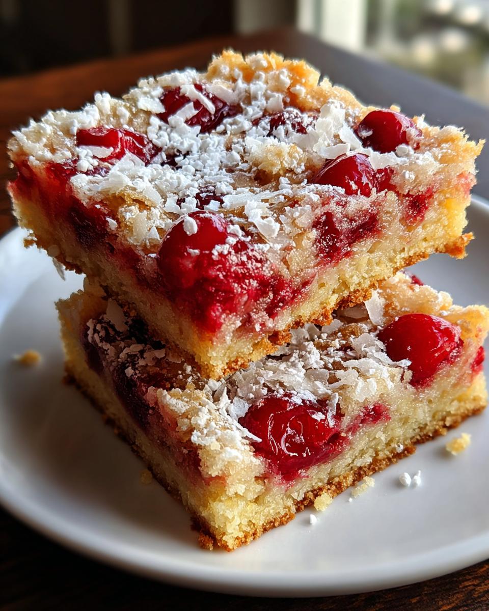 Irresistible Old-Fashioned Cherry Bars in 35 Minutes Flat 6 Old-Fashioned Cherry Bars - detail 2