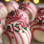 PEPPERMINT HOLIDAY TRUFFLE BITES that Delight Everyone! 3 PEPPERMINT HOLIDAY TRUFFLE BITES