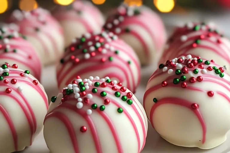PEPPERMINT HOLIDAY TRUFFLE BITES that Delight Everyone! 2 PEPPERMINT HOLIDAY TRUFFLE BITES