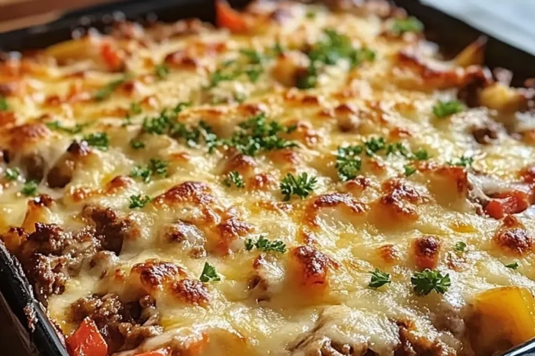 PHILLY CHEESESTEAK CASSEROLE