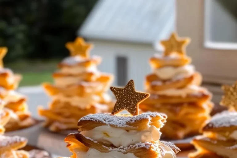 PUFF PASTRY CHRISTMAS TREE COOKIES