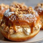 Peanut Butter Cheesecake Donuts