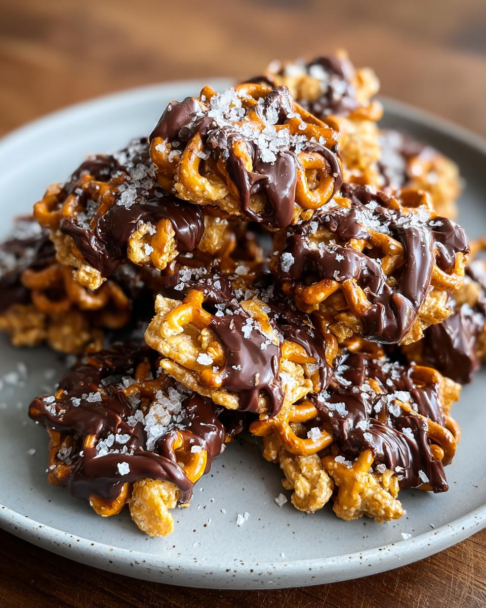 10-Minute Peanut Butter Pretzel Clusters That Will Wow You 5 Peanut Butter Pretzel Clusters - detail 1