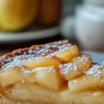 Pear & Almond Tart