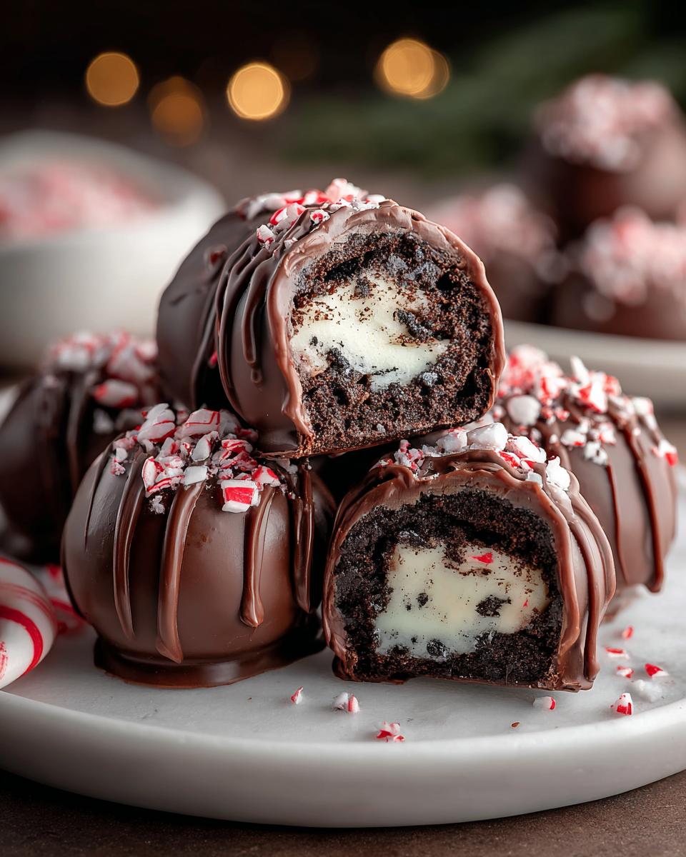 Decadent Peppermint Oreo Truffles You Must Try Today 6 Peppermint Oreo Truffles - detail 1