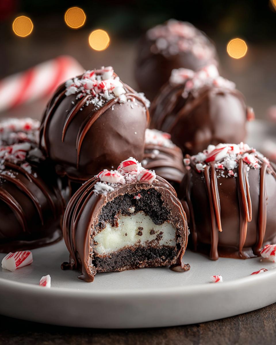 Decadent Peppermint Oreo Truffles You Must Try Today 7 Peppermint Oreo Truffles - detail 2