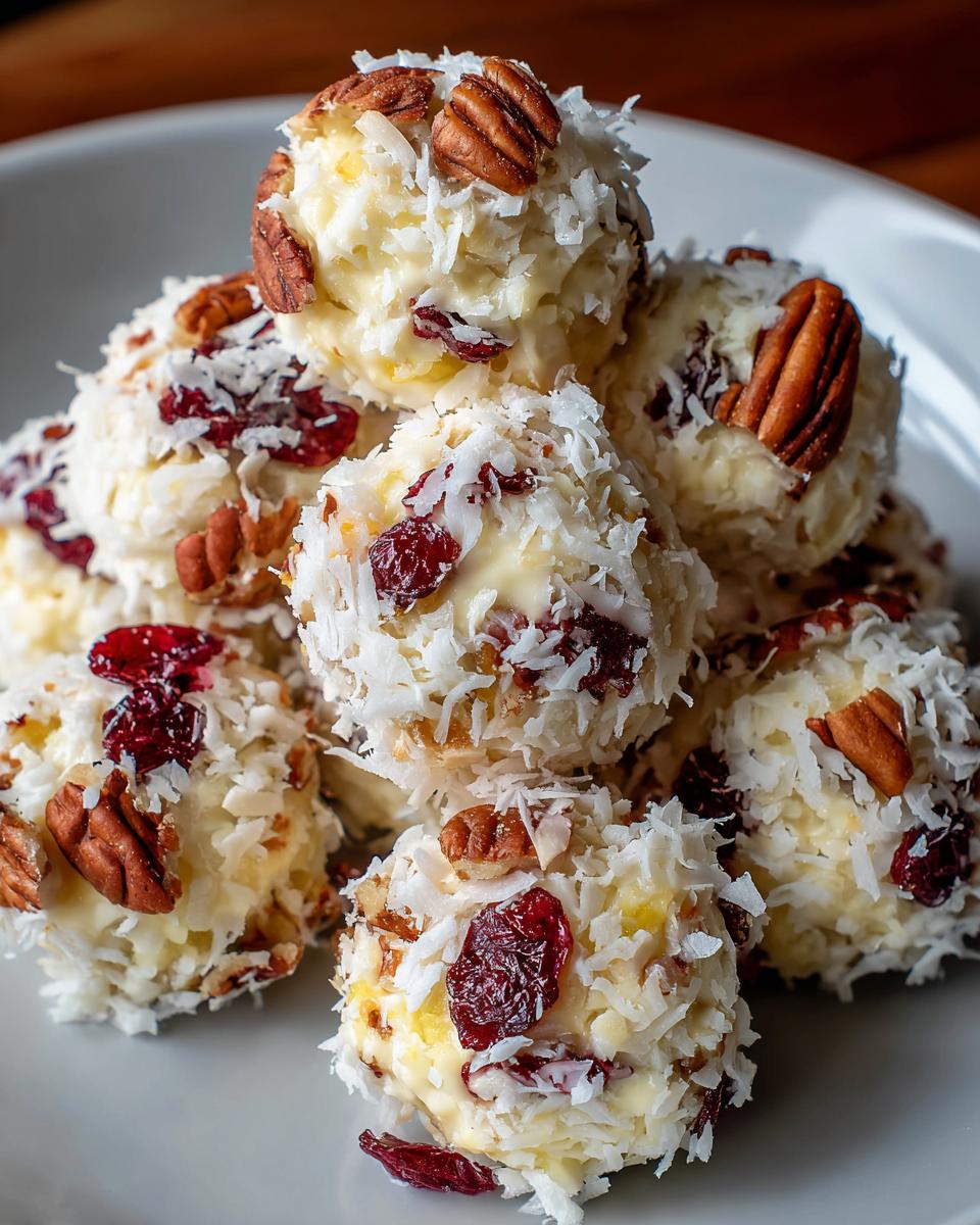 Pineapple Cheese Ball Bites - detail 2