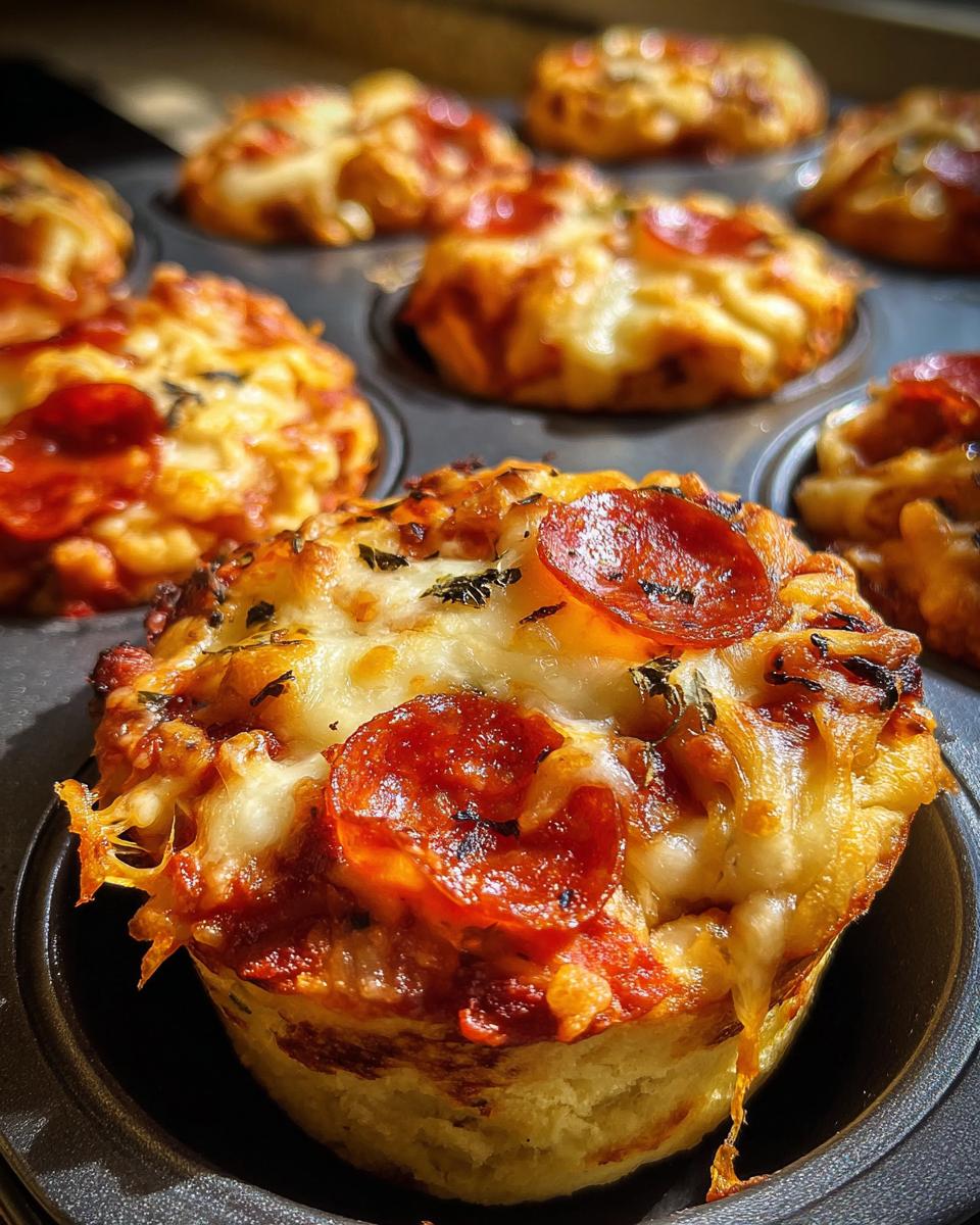 30-Minute Pizza Biscuit Cupcakes Kids Crave Every Night 6 Pizza Biscuit Cupcakes - detail 2