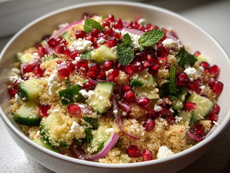 Pomegranate Couscous Salad