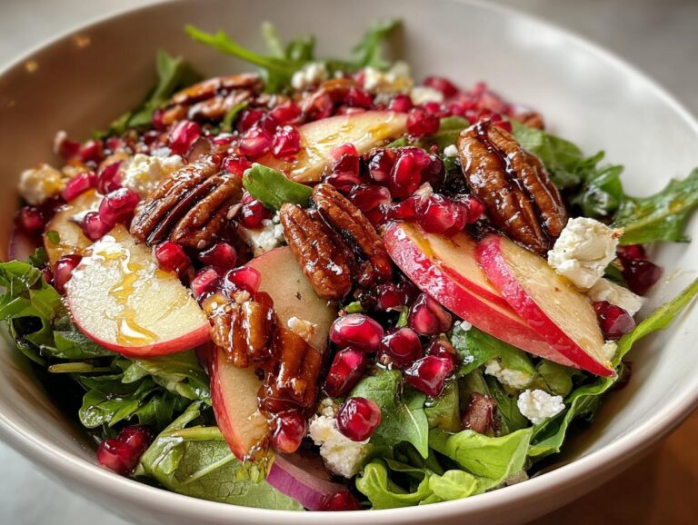 Pomegranate Pecan Salad