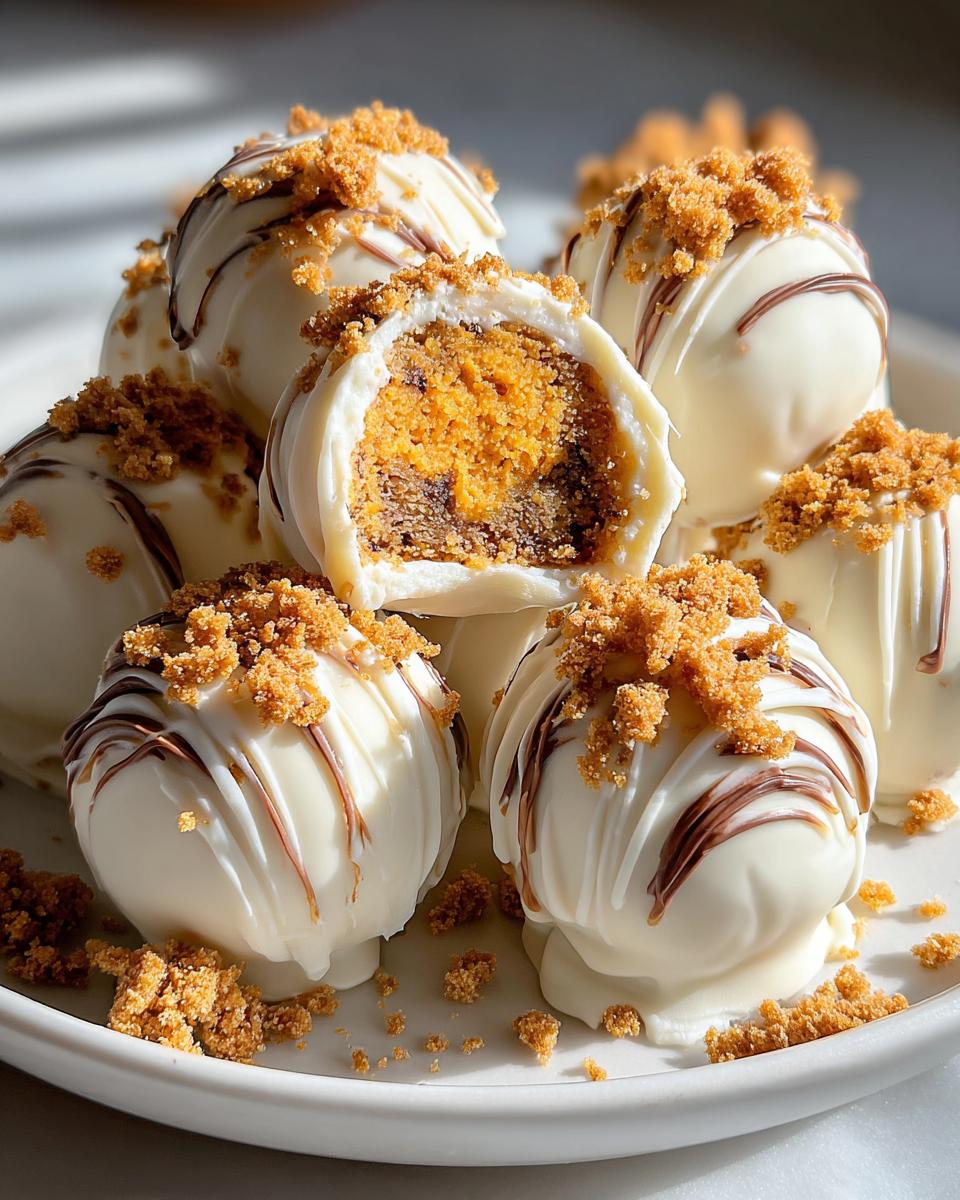 Irresistible Pumpkin Cheesecake Balls Recipe in 30 Minutes 5 Pumpkin Cheesecake Balls - detail 1