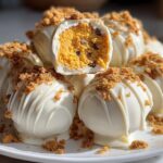 Pumpkin Cheesecake Balls