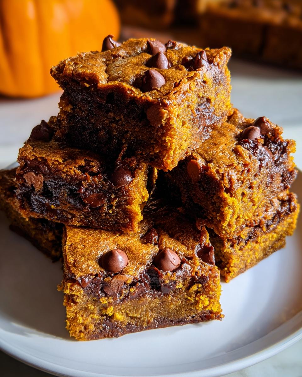 25 Irresistible Pumpkin Chocolate Chip Bars Secretly Addictive Recipe 6 Pumpkin Chocolate Chip Bars - detail 2