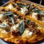 Pumpkin Flatbread Pizza