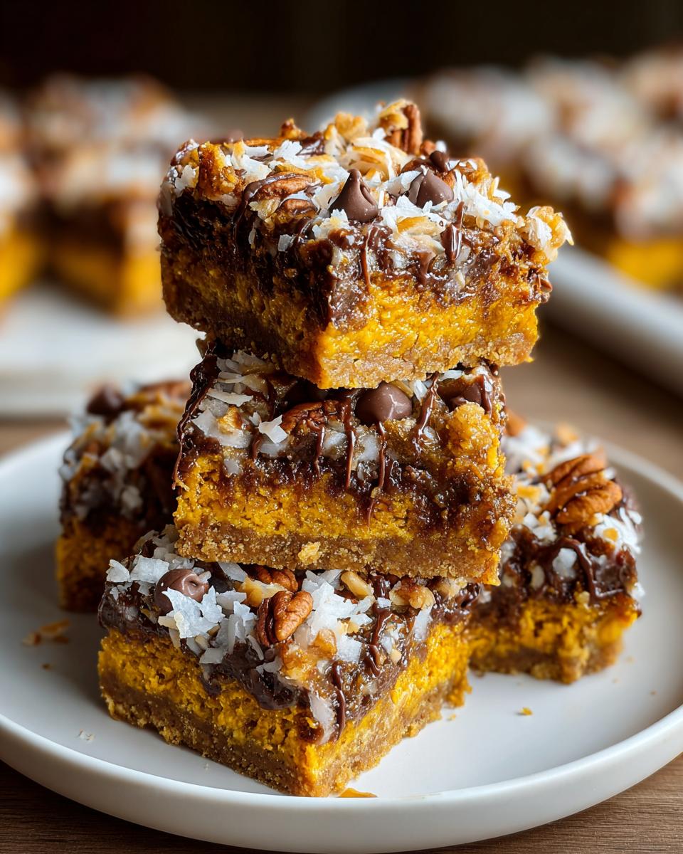 50-Minute Pumpkin Magic Bars: Irresistible Fall Treat 7 Pumpkin Magic Bars - detail 2