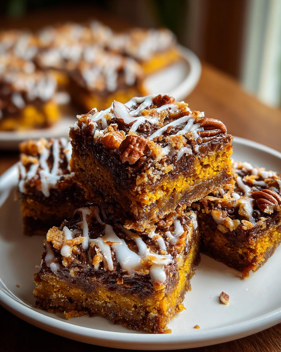 50-Minute Pumpkin Magic Bars: Irresistible Fall Treat 8 Pumpkin Magic Bars - detail 3