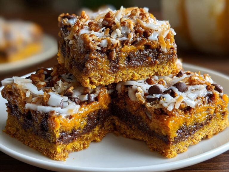 Pumpkin Magic Bars