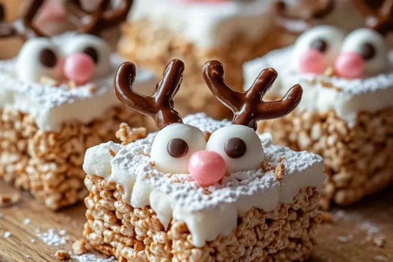 REINDEER RICE KRISPIE TREATS
