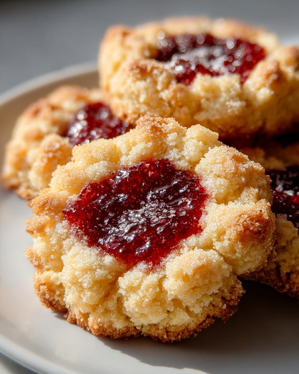 Raspberry Crumble Cookies - detail 1