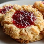 Raspberry Crumble Cookies