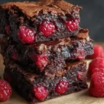 Raspberry Fudge Brownies