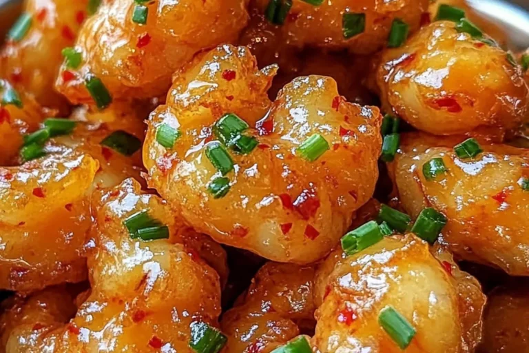 SPICY HONEY GARLIC SHRIMP
