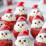STRAWBERRY SANTA CLAUS TREATS
