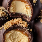 Salted Caramel Cheesecake Truffles