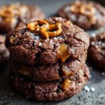 Salted Caramel Pretzel Cookies