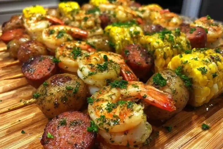 Seafood Boil Skewers