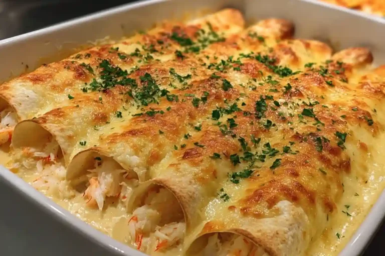 Seafood Enchiladas Bake