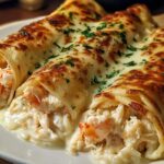Seafood Queso Rolls