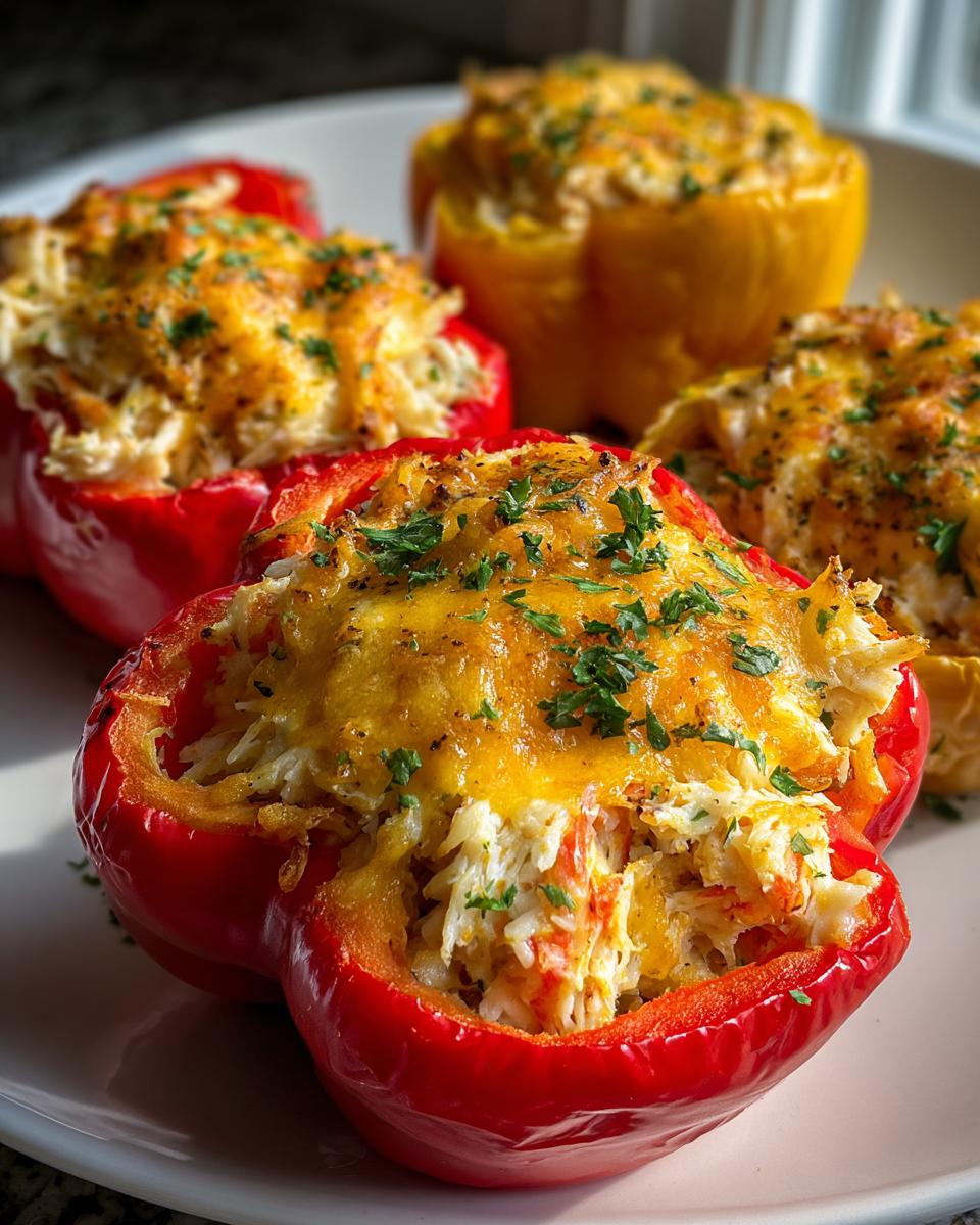 Seafood Stuffed Peppers - detail 1
