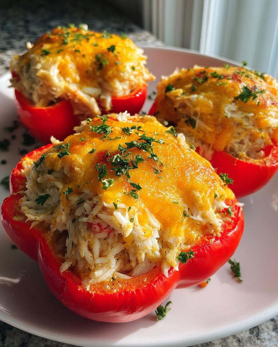 Seafood Stuffed Peppers - detail 3