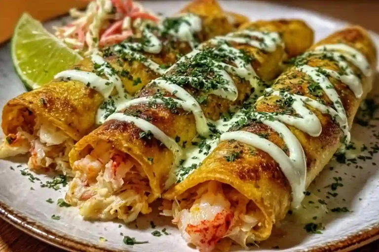Seafood Taquitos Recipe