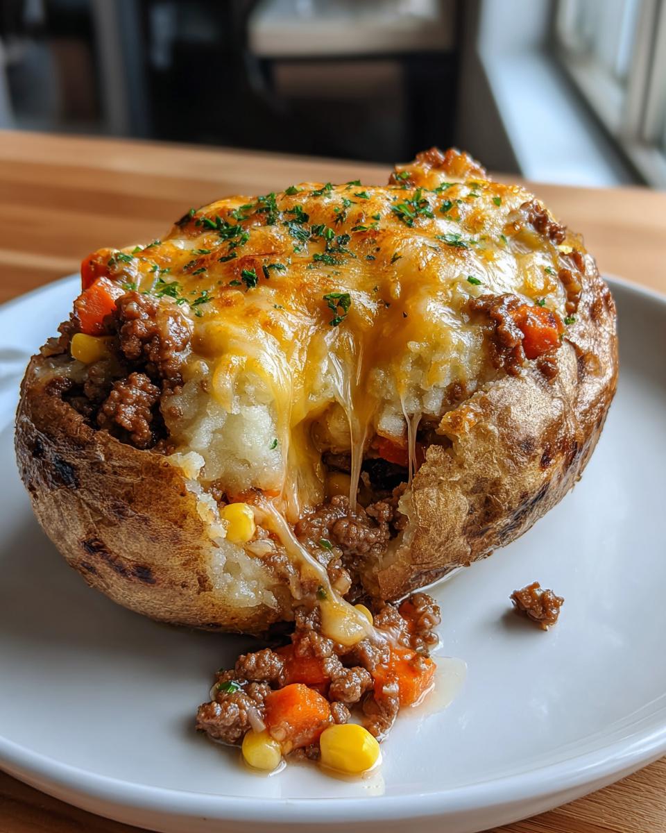 Shepherd’s Pie Baked Potato - detail 1