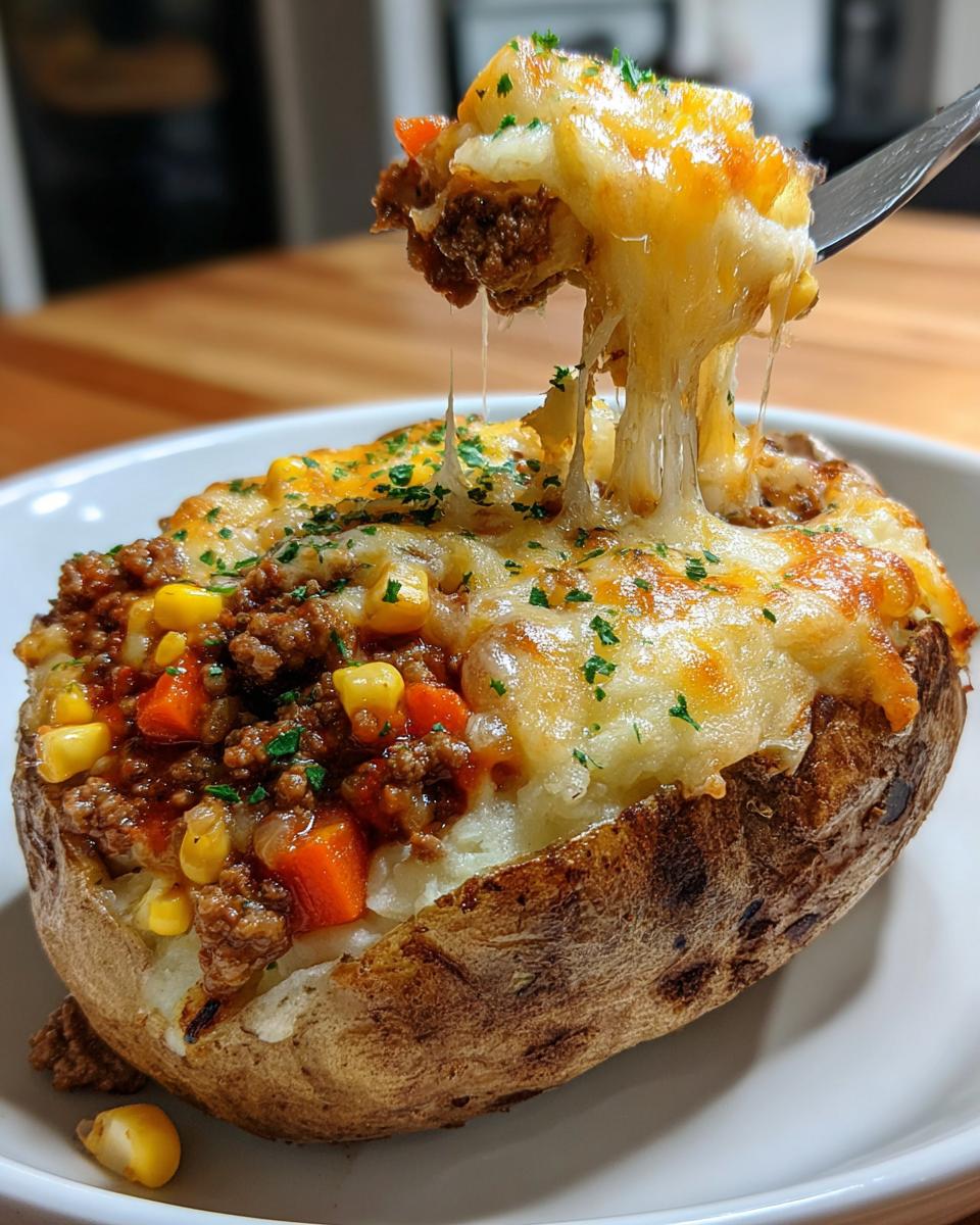 Shepherd’s Pie Baked Potato - detail 2