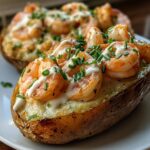 Shrimp Stuffed Baked Potatoes
