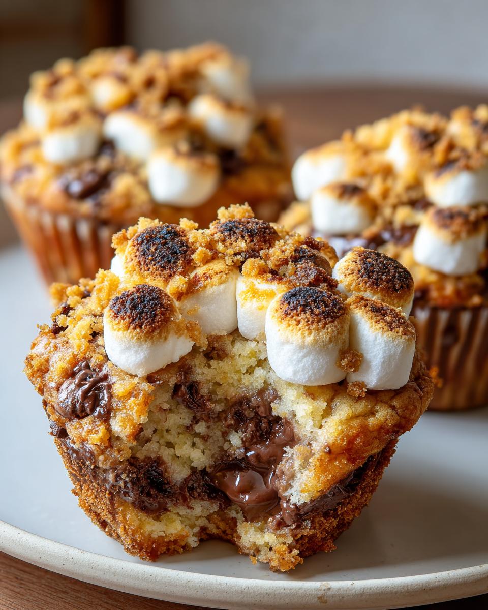 S’mores Muffins Recipe - detail 1