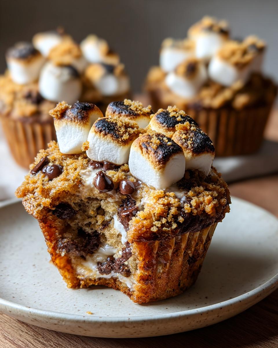 S’mores Muffins Recipe - detail 2