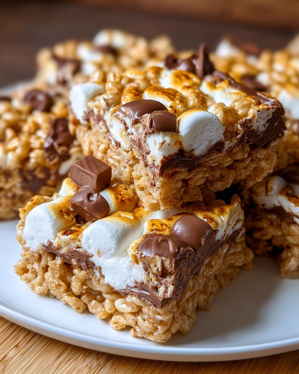 S’mores Rice Krispie Treats - detail 1