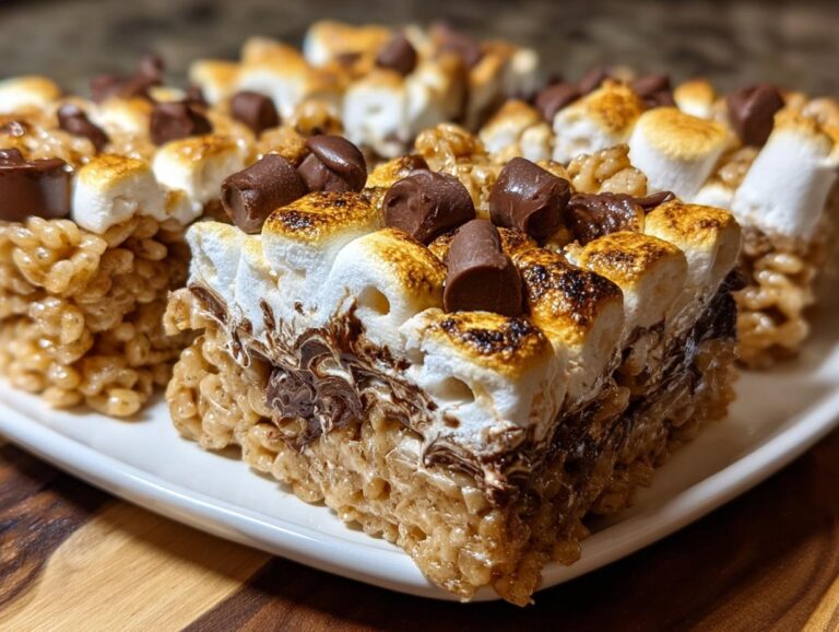 S’mores Rice Krispie Treats
