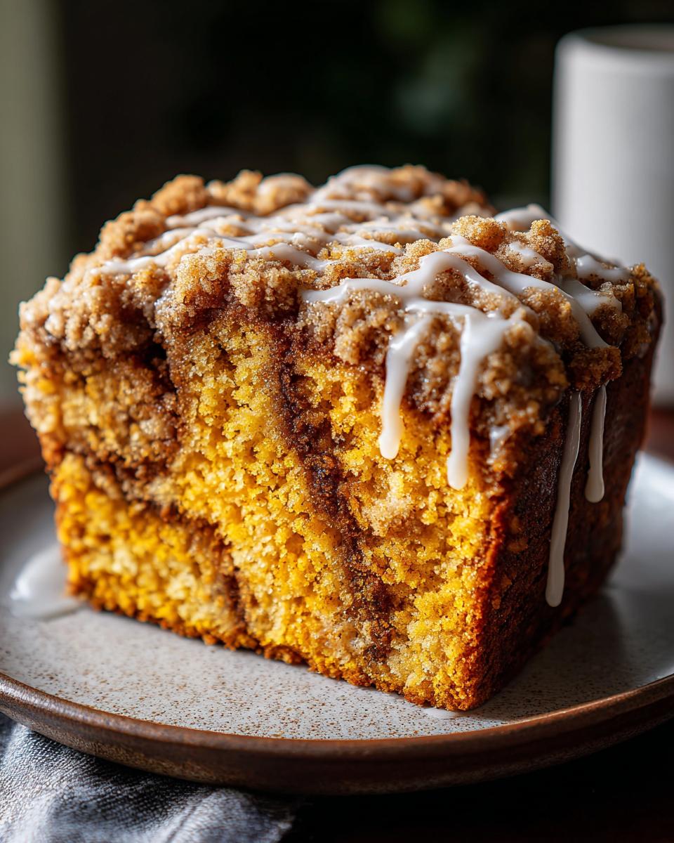 Sourdough Pumpkin Coffee Cake Will Steal Your Heart 5 Sourdough Pumpkin Coffee Cake - detail 1