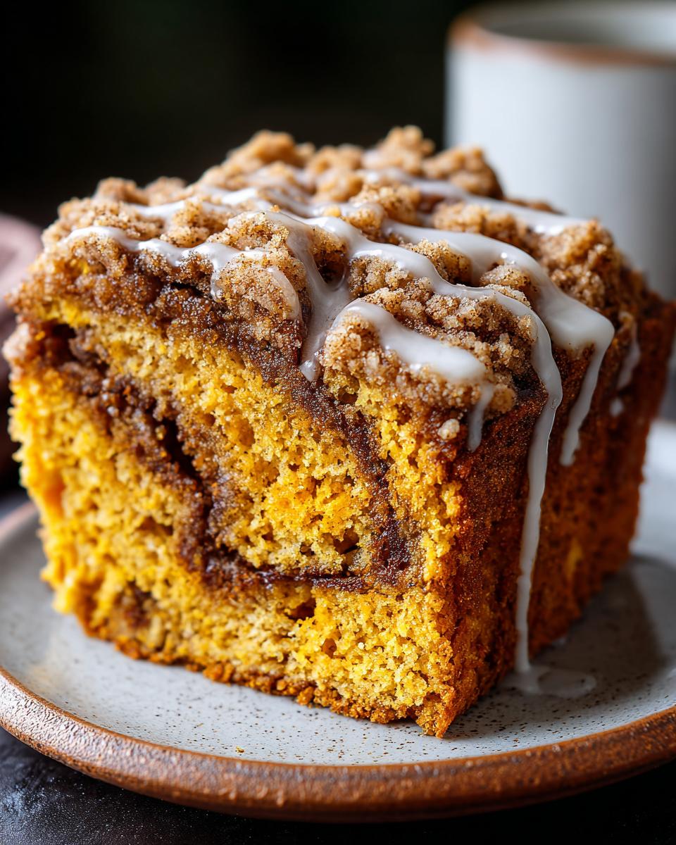 Sourdough Pumpkin Coffee Cake Will Steal Your Heart 6 Sourdough Pumpkin Coffee Cake - detail 2