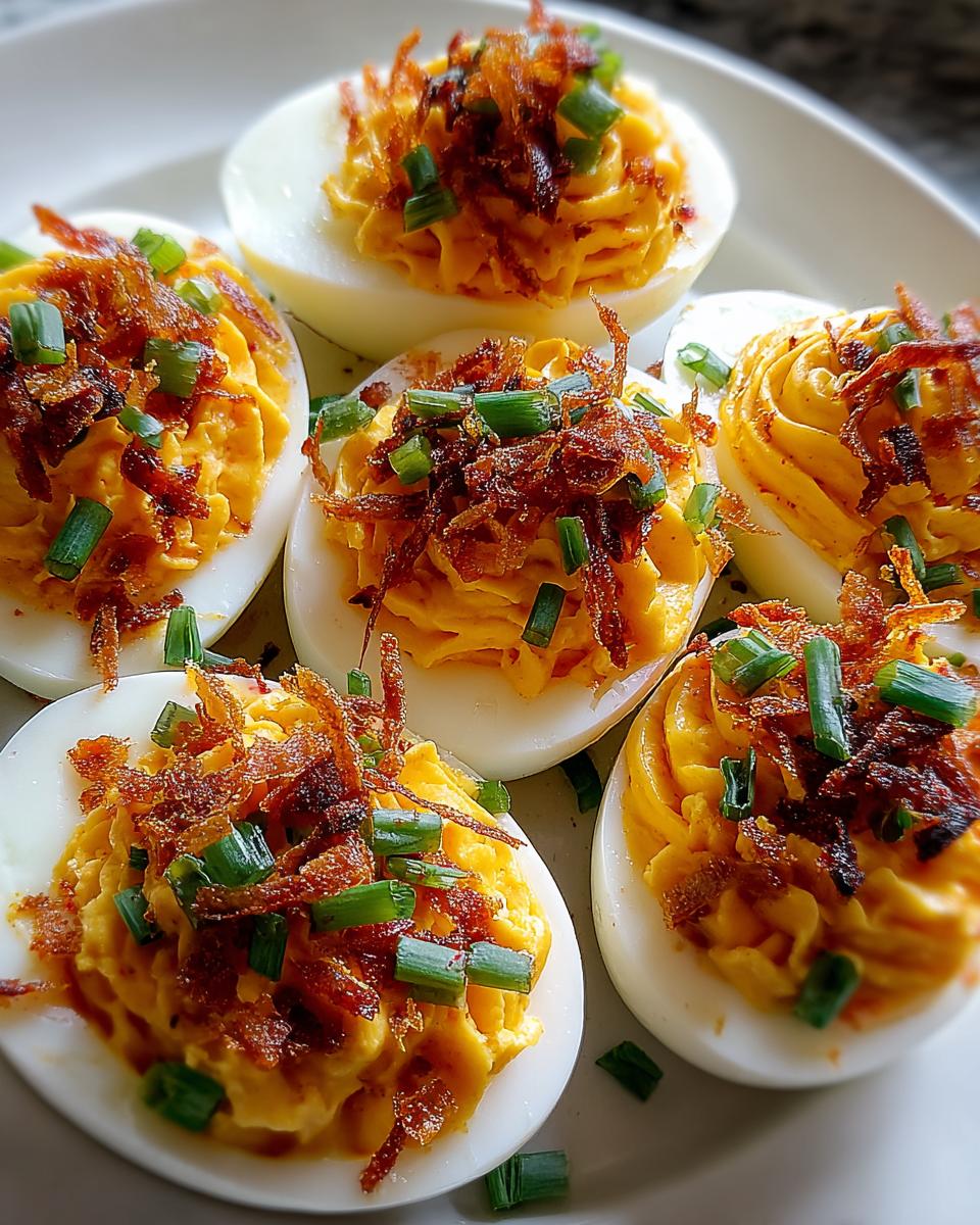 Spicy Deviled Eggs - detail 1
