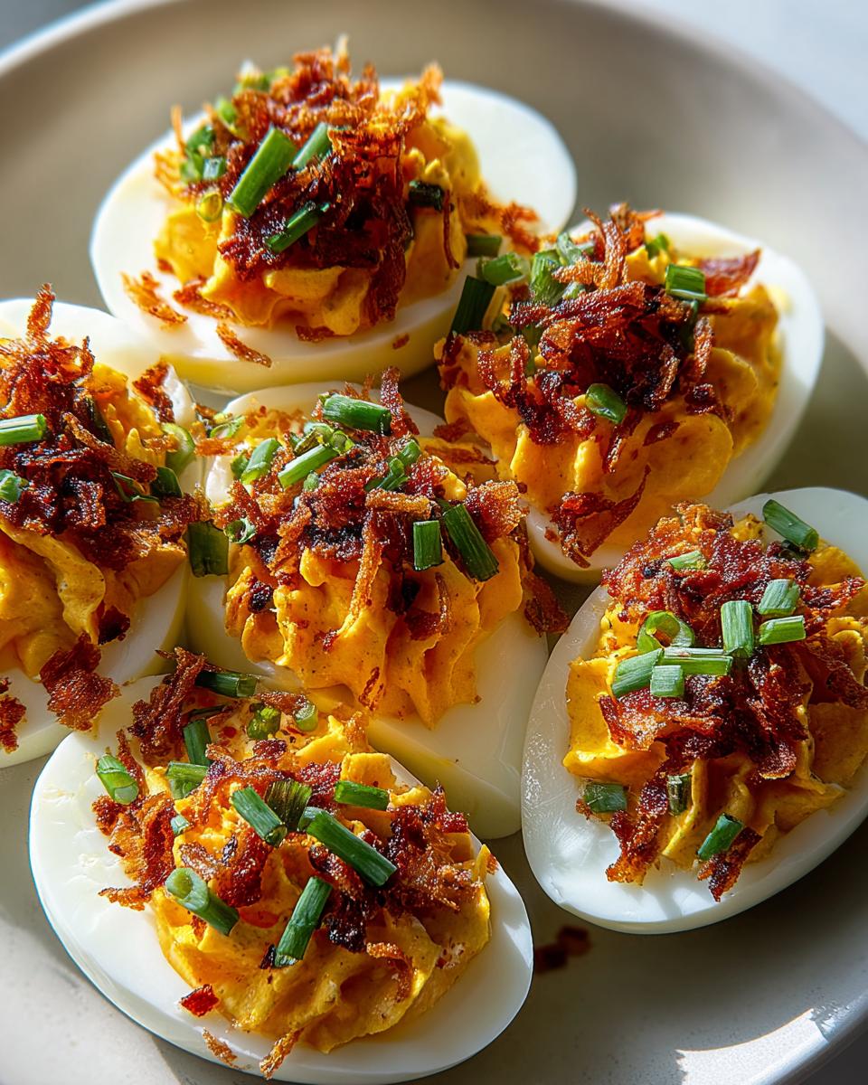 Spicy Deviled Eggs - detail 2