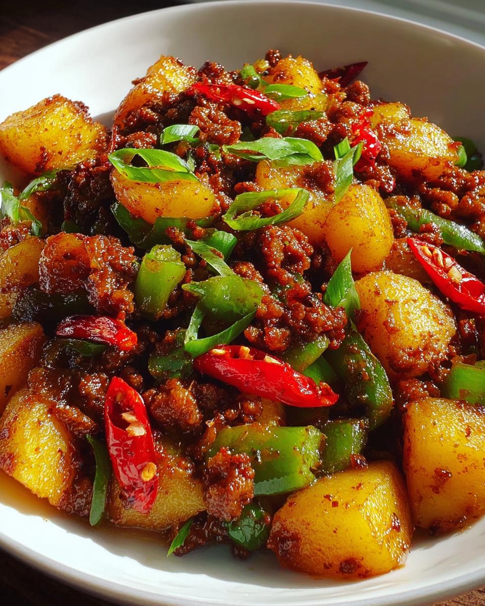 Spicy Minced Meat Stir-Fry - detail 1